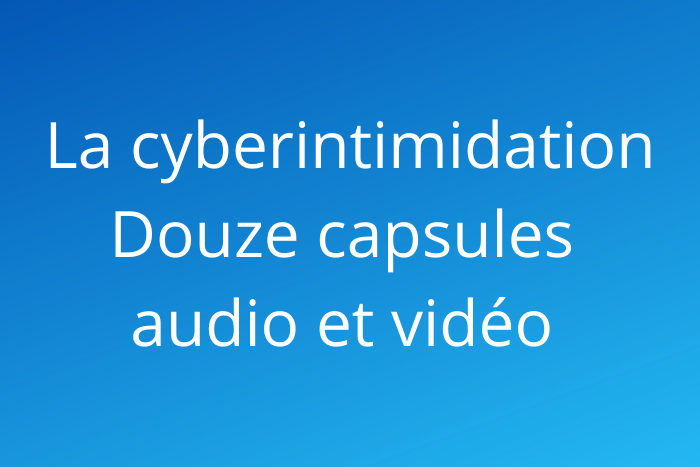 Première Ressource se joint à la lutte contre la cyberintimidation